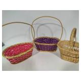 Creative Circle Candle Stick Holders *New in Box* & Asst Spring Baskets