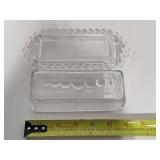 Longchamp Gold Crystal d'Arques Goblets *New in Box* & Butter Dish