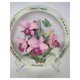 Lena Lui's Beautiful Gardens 3-D Collectible Plates from the Bradford Exchange w/COAs