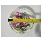 Lena Lui's Beautiful Gardens 3-D Collectible Plates from the Bradford Exchange w/COAs