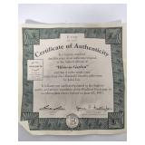 Lena Lui's Beautiful Gardens 3-D Collectible Plates from the Bradford Exchange w/COAs