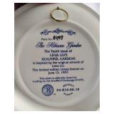 Lena Lui's Beautiful Gardens 3-D Collectible Plates from the Bradford Exchange w/COAs
