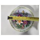 Lena Lui's Beautiful Gardens 3-D Collectible Plates from the Bradford Exchange w/COAs