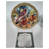 The Bradford Exchange Collectible Bird Plates w/COAs