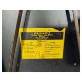 Two Folding 'Leg-o-Matic' Padded Chairs