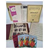 Various Violin Music Sheets