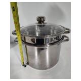 Living Quarters Stainless Steel Pots & Pans w/Strainers/Lids