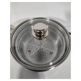Living Quarters Stainless Steel Pots & Pans w/Strainers/Lids