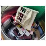 Vintage Metal Doll House, Furniture & Misc Toys