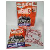 1987 World Champions Wheaties Boxes *TWINS WIN* and Homer Hankie