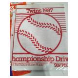 1987 World Champions Wheaties Boxes *TWINS WIN* and Homer Hankie