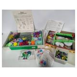 Crafty Items including Hasboro FanTastic Flowers, Weave Set & Snap Tiles