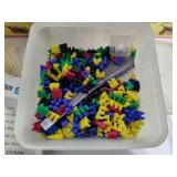 Crafty Items including Hasboro FanTastic Flowers, Weave Set & Snap Tiles