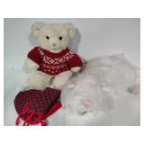 Playful Plush Kitten & Soft Teddy Bear