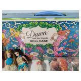 Dawn & Friends Doll Cases, Dolls & Accessories