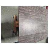 Three Shop Tables + Office Chair on Wheels