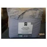 2 Pack Faux Fur Decorative Pillows...