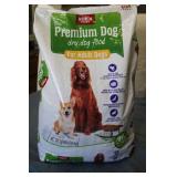 30lb Bag of Premium Dog Food For Ad...