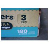 Case of Pampers swaddllers ultra da...