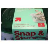 Snap & Store 3 count food storage c...