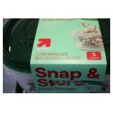 Snap & Store 3 count food storage c...