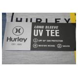 HURLEY LING SLEEVE UV TEE MENS SIZE...