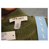NINE WEST JEANS SWEATER DRESS SIZE ...
