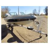 1986 Forester Phantom with 90 Johnson Motor and Shore Land