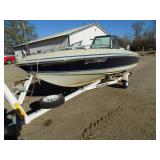 1986 Forester Phantom with 90 Johnson Motor and Shore Land