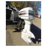 1986 Forester Phantom with 90 Johnson Motor and Shore Land