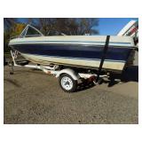 1986 Forester Phantom with 90 Johnson Motor and Shore Land