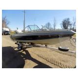 1986 Forester Phantom with 90 Johnson Motor and Shore Land