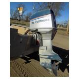 1976 Lund Boat with 75hp Evinrude and EZ Load Trailer