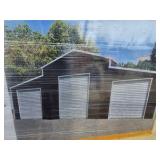 Unused 2026 Triple Door Garage Metal Shed SDL 4230 TGMS