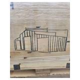 Unused 2026 Triple Door Garage Metal Shed SDL 4230 TGMS