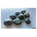 Labradorite Freeform Specimen Full Polish Med- (Lot 8ea)