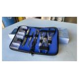 Beadalon Econo 7 Piece Travel  Tool Kit in Zip Pouch (Lot of 3 Kits)