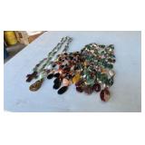 Mixed Gemstone Necklaces (Lot 12ea) -