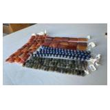 Gemstone Bead Strands- Lapis, Carnelian, Labradorite (Lot 14 ea)