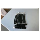 Green Goldstone Mixed Shapes beads. Rare green colored Goldstone. All 8” strands. (Lot 16ea)