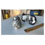 Orca Agate Specimen 4 to 5 inches (Lot of 3) MSRP $237