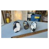 Orca Agate Specimen 4 to 5 inches (Lot of 3) MSRP $237