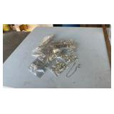 Large Rhodium Bracelet with Extender Set - Interchangeable LT00-03 (Lot 50ea)