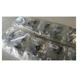 Petite Blue Metallic Glass Drop Bead - Interchangeable-A009347 240 Pieces Included