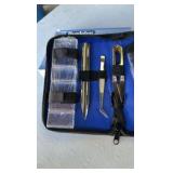 Beadalon Econo 7 Piece Travel  Tool Kit in Zip Pouch (Lot of 3 Kits)