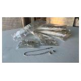 Large Rhodium Bracelet with Extender Set - Interchangeable LT00-03 (Lot 50 ea)