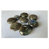 Labradorite Freeform Specimen Full Polish Med- (Lot 8ea)