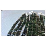 Green Goldstone Mixed Shapes beads. Rare green colored Goldstone. All 8” strands. (Lot 16ea)