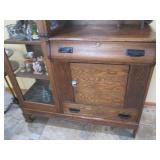 Vintage Solid wood Secretary Cabine...