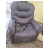 Beautiful rustic Jean tone recliner...